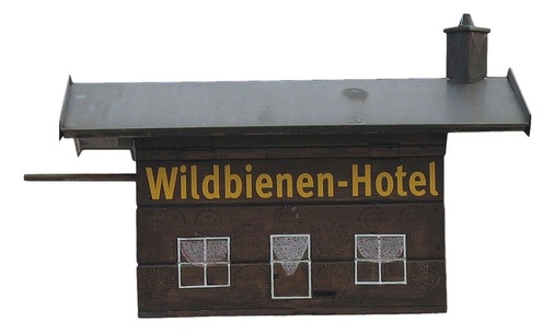 Chistian Kunz, Wildbienenbehausung mit Kupferdach