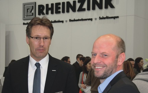 ... Frank Neumann und Klempnermeister Volker Reinhardt