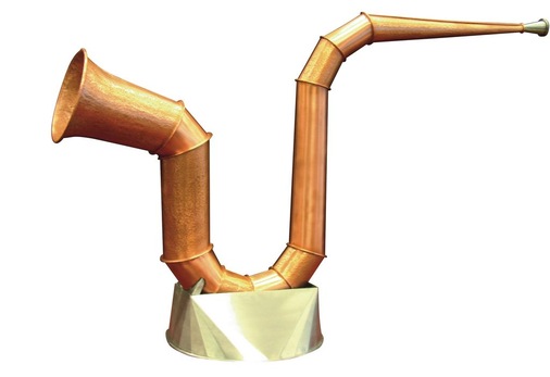 Dieses „Tirolidoo“ ist ein Spenglermeisterstück von Christoff Daldos aus Südtirol
