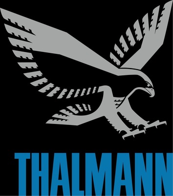 Der Thalmann-Adler als Keyvisual zum Firmenlogo
