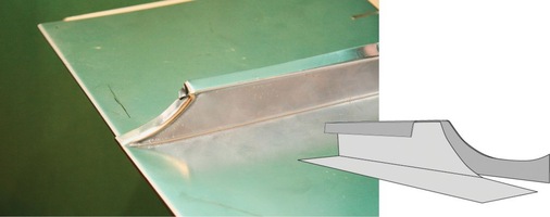 Theorie und Praxis: Die TS1 ermöglicht den perfekten Schnitt. Die formschöne ­Rundung ist immer dieselbe — die Wiederholgenauigkeit enorm
