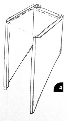 Rücken- und Seitenteile können bei Bedarf vormontiert werden