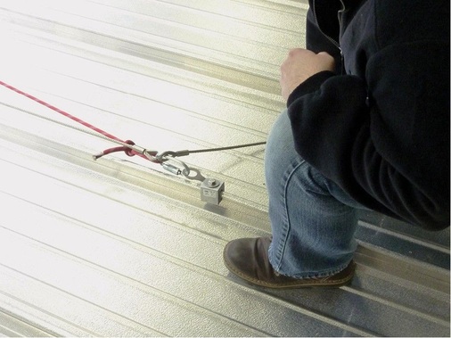 Hielt im Test deutlich mehr aus als von der Norm gefordert — Einzelanschlagpunkt von ABS Safety