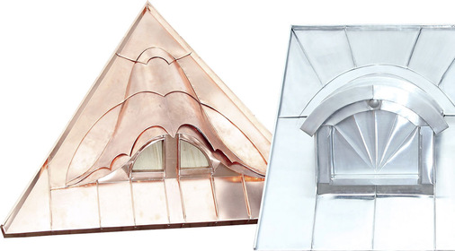 Auch dieses Mal waren neben ­zahlreichen Ziergegenständen ­schöne Dachmodelle dabei
