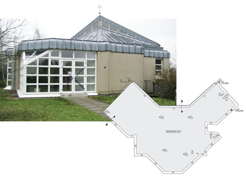 Die Instandsetzung des geo­metrisch anspruchsvollen Flachdachs der Versöhnungskirche in Zweibrücken erfolgte durch ­rollnahtgeschweißtes Edelstahl