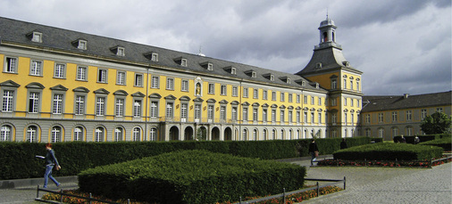 Das prachtvolle Hauptgebäude der Universität Bonn