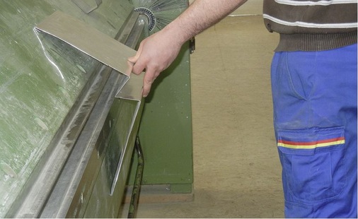 Die Wangengeometrie der alten Biegemaschine bereitete dabei immer wieder Probleme
