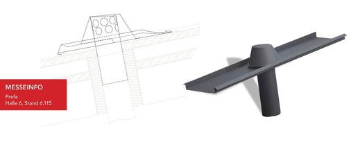 <p>Die neue Entlüftungshaube ist für alle Prefa-Dachsysteme und in allen Standardfarben erhältlich</p> - © Prefa