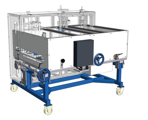 Die SchlebachMini-Bend profiliert gerade, konvexe oder konkave Doppelstehfalzscharen
