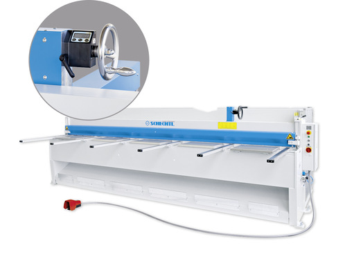 Robust und einfach: das Bedienelement der leistungsstarken Tafelschere MSC
