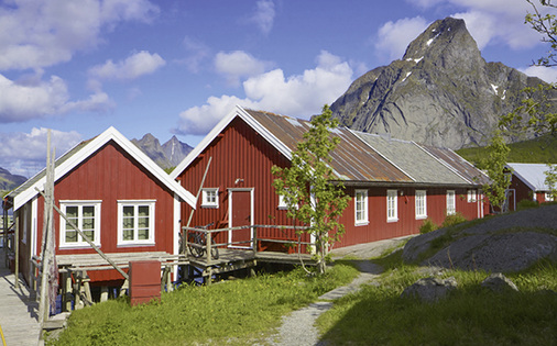 



Neben idyllischer Landschaft bietet Norwegen auch Klempnertechnik
