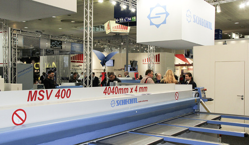 Schechtl präsentiert die neue und leistungsstarke Motor-Tafelschere MSV 400 NCH
