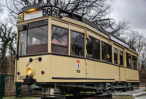 
Unter Beteiligung der Blechwerkstatt restaurierter Straßenbahn-Triebwagen aus dem Jahr 1929.
