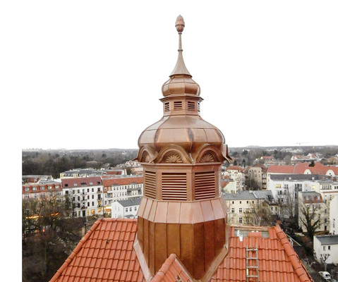 
Sporer fertigte diese wunderschönen Kupfermuscheln für einen Berliner Fachbetrieb



