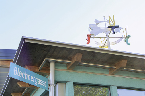 
Herzlich willkommen in der Blechnergasse! Eingangsbereich der MD Mathias Dörr GmbH in Teningen-Nimburg
