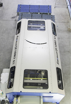 
Eine nagelneue Quadro in Parkposition
