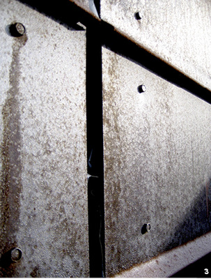 <p>
Detail Corten-Fassade im Bestandsgebäude
</p>