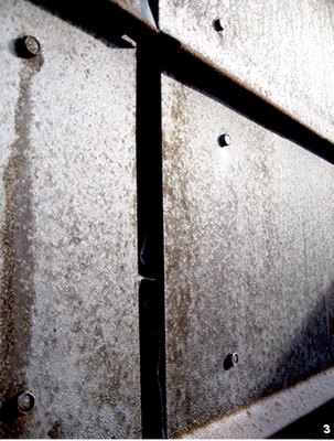 
Detail Corten-Fassade im Bestandsgebäude
