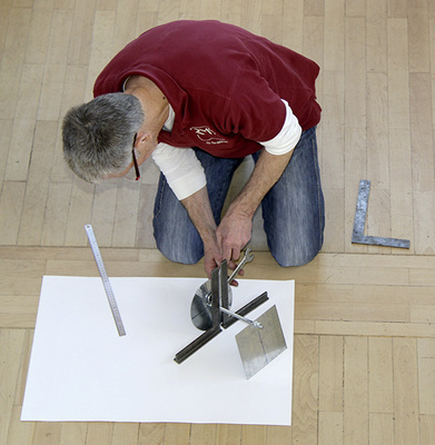 
Abrollen per 3D-Schablone
