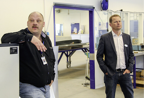 Herzliche Gastgeber und starke Kollegen: Jörgen Rasmusson und Torbjörn Johansson
