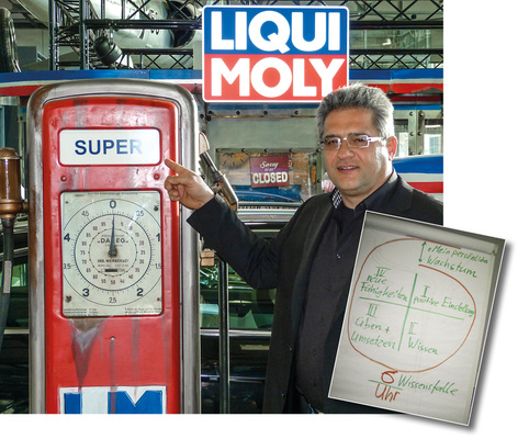 
Alles super: Als Fachmann und Klempnermeister weiß Seminarleiter Bernd Kramer genau, wovon er spricht
