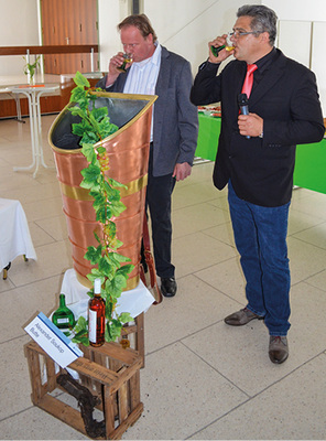 
Alexander Soukop und Bernd Kramer . . . 
