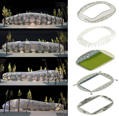 
Perfekte Animationen: Das Team der Ofis Architekten veranschaulichte gemeinsam mit den Schindel-Spezialisten von Boehme bereits im Vorfeld, wie die Gebäudehülle später wirken würde
