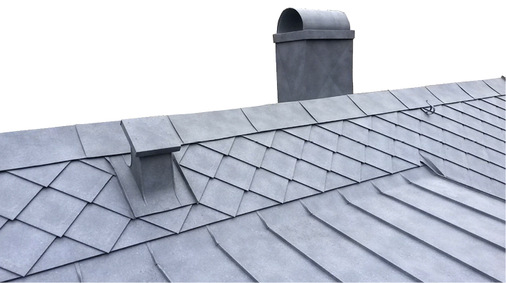 Firstlüfter, Dachrauten und Stehfalzdeckung bilden eine gelungene Kombination

&nbsp;
