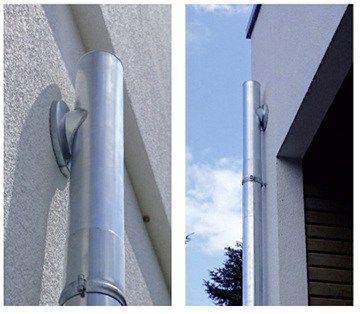 



Der M.A.S.C.-Fassadenabzweig funktioniert gänzlich ohne Wasserfangkasten
