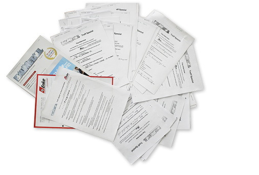 
Althergebracht, aber dennoch enorm aussagekräftig: Das BAUMETALL-Fax-Interview bringt ans Licht, was viele zuvor vermutet hatten. 87,1 % der befragten Klempner- und Spenglermeister wünschen ein gemeinsames Logo
