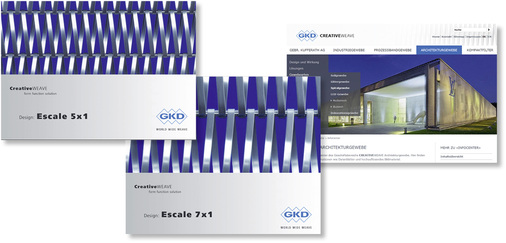 
Auf 

www.gkd.de

informiert die GKD – Gebr. Kufferath AG über zahlreiche Metallgewebe und Produkte
