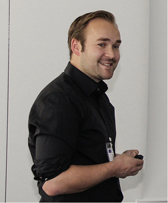 Simon Altvater berichtet über den Einsatz von Trumpf-Werkzeugen und -Maschinen
