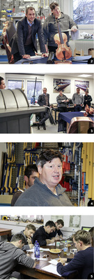 

1


Die Juroren bewerten die Arbeiten




2


Martin Fischer und René Engelhardt . . .




3


. . . bei der Präsentation der Meisterstücke




4


Gastgeber René Engelhardt




5


Die Nominierten schreiben Presseberichte
