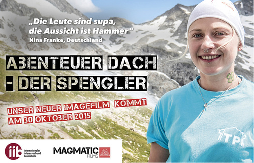 
Im Video schnuppert Dachdeckerin Nina Franke Höhen- und Spenglerluft
