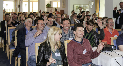 Volles Haus und beste Laune. Einstimmig bescheinigten die iib-Mitglieder dem Interessenbund, hervorragende Arbeit geleistet zu haben
