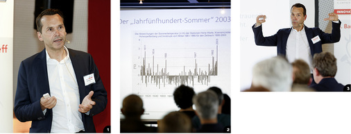 

1


RTL-Wettermoderator Christian Häckl ... 




2


... versorgt die XXL-Teilnehmer mit aktuellen Fakten über den Klimawandel




3


Sein Vortrag löst zahlreiche Fragen aus
