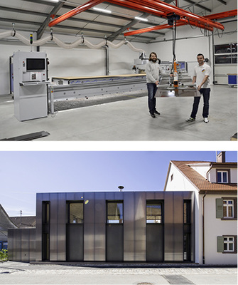 
Die Metallbasis GmbH informiert über die Konfektion großformatiger Verbundplatten
