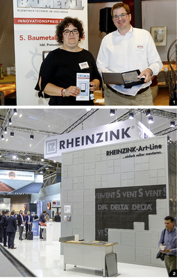 

1


Maria Schechtl überreicht Rüdiger Niewind (Rheinzink) ... 




2


... den 1. Preis für das System Art-Line
