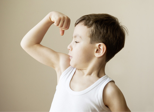 
Schon kleine Jungs wollen stark und erfolgreich sein – große erst recht



