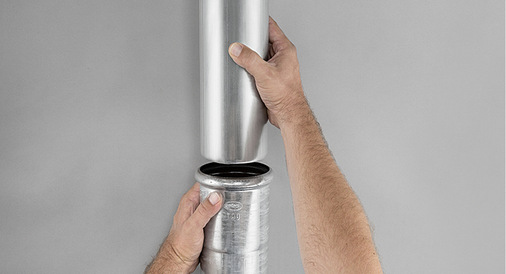 Grömo-Standrohre erlauben den passgenauen Übergang an herkömmliche Ablaufrohre
