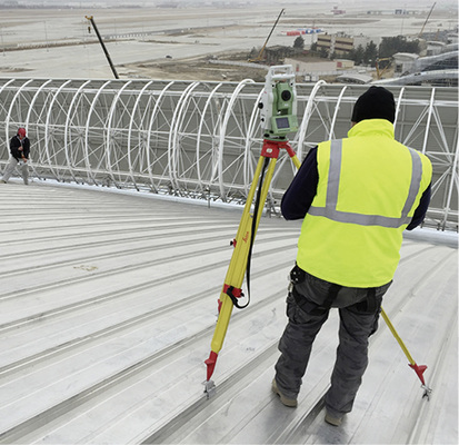 
... und Vermessung der Dachgeometrie
