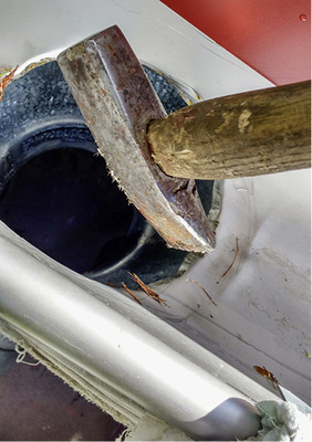 
Perfekt zur Anarbeitung von Rinnenstutzen



