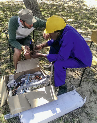 
Vorbereitung für die Trinkwasserinstallation
