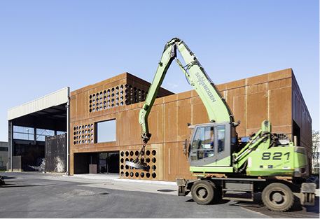 
Maschinenlärm ist im Inneren kaum wahrnehmbar
