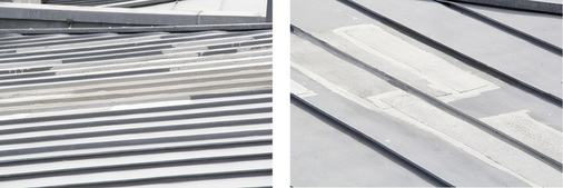 
Verletzt: Das erstversorgte Stehfalzdach des Mindelheimer Klinikums ist schwer erkrankt
