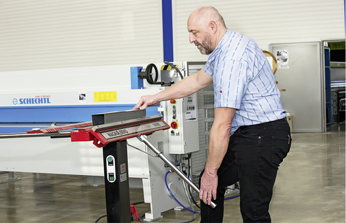 
Urs Fellmann präsentiert die Funktionsweise der Magnabend
