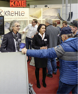 
Bei den Rundprofil-Spezialisten der Krehle GmbH fanden informative Lehrverlegungen statt
