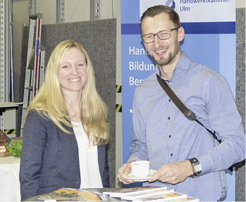 
Sabrina Witte u. Lukas Pustelnik, HWK-Ulm
