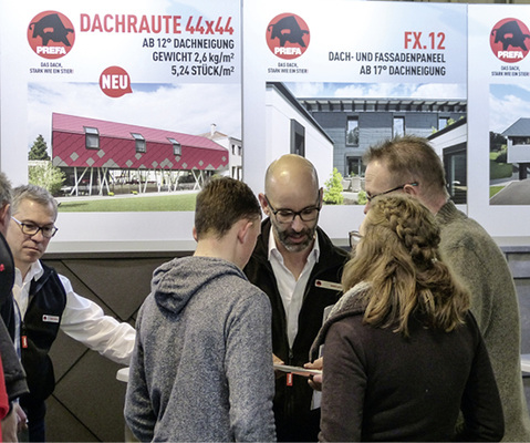 
Konrad Eiberger und Frieder Zaiß von Prefa
