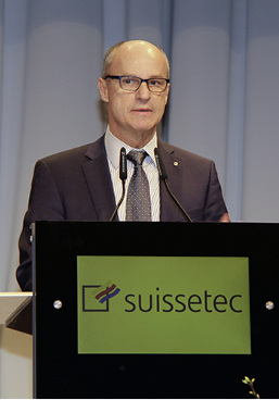 <p>
Suissetec-Zentralpräsident Daniel Huser
</p>